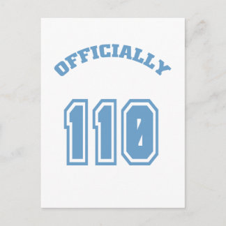 Officiellt 110 vykort
