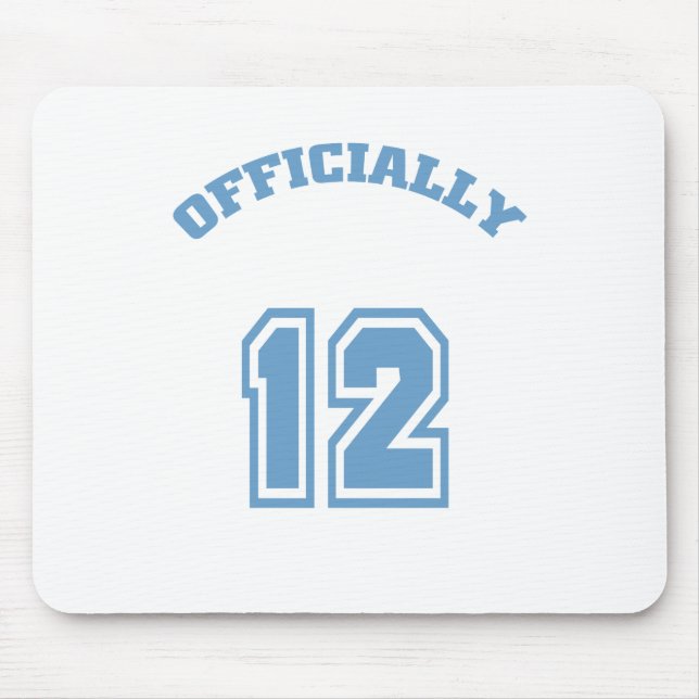 Officiellt 12 musmatta (Framsidan)