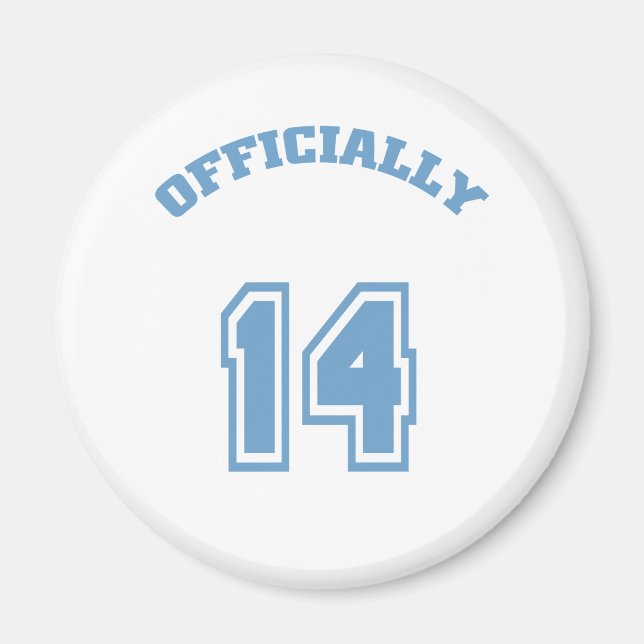 Officiellt 14 magnet (Framsidan)