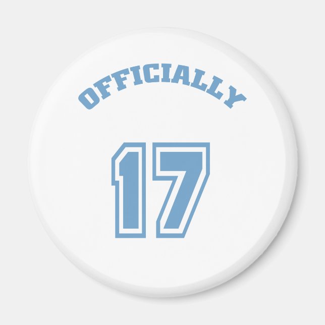 Officiellt 17 magnet (Framsidan)