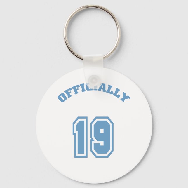 Officiellt 19 nyckelring (Framsida)