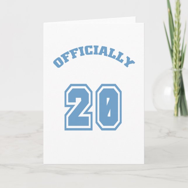 Officiellt 20 kort (Framsida)