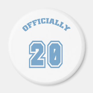 Officiellt 20 magnet