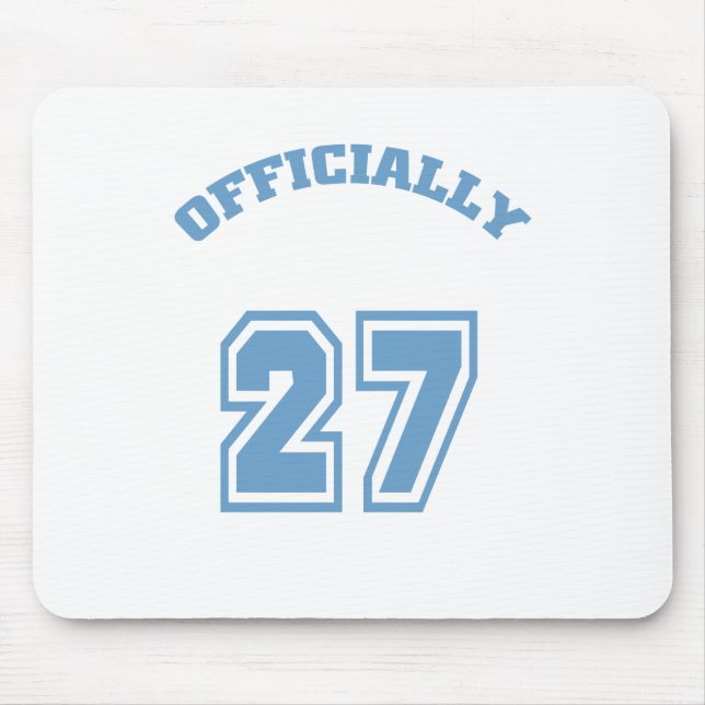 Officiellt 27 musmatta (Framsidan)