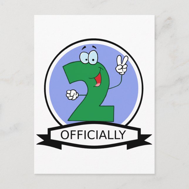 Officiellt 2-dagarsbanderoll vykort (Framsida)