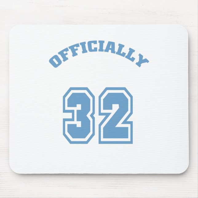 Officiellt 32 musmatta (Framsidan)