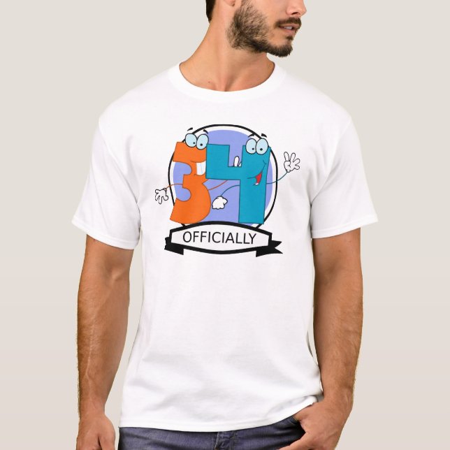 Officiellt 34-dagarsbanderoll tee (Framsida)