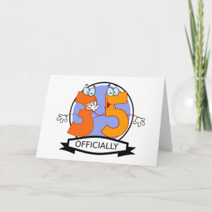 Officiellt 35-dagarsbanderoll kort