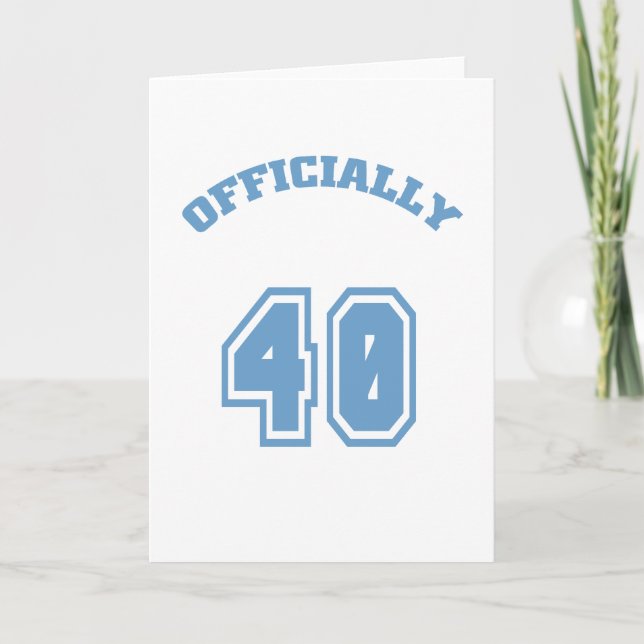 Officiellt 40 kort (Framsida)