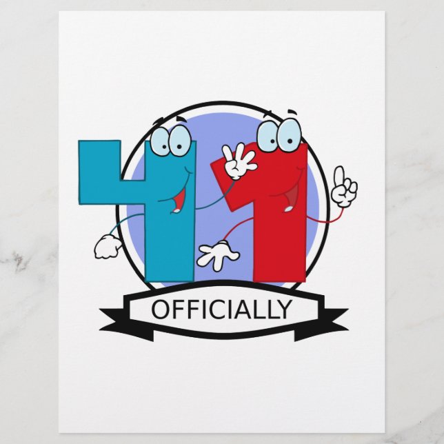 Officiellt 41-dagarsbanderoll (Framsida)