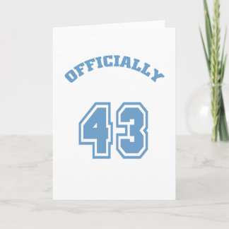 Officiellt 43 kort
