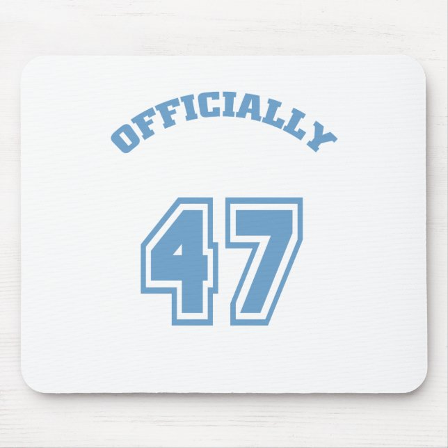 Officiellt 47 musmatta (Framsidan)