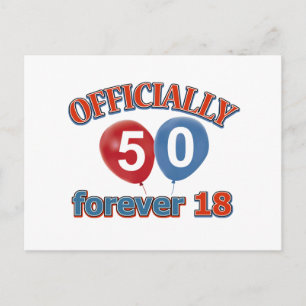 Officiellt 50 för 18 vykort