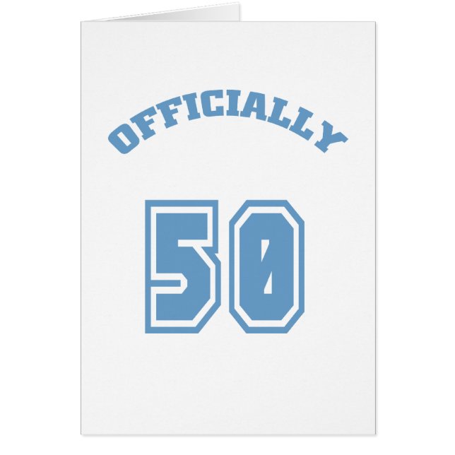 Officiellt 50 hälsningskort (Framsidan)