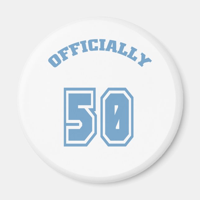 Officiellt 50 magnet (Framsidan)