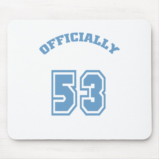 Officiellt 53 musmatta (Framsidan)
