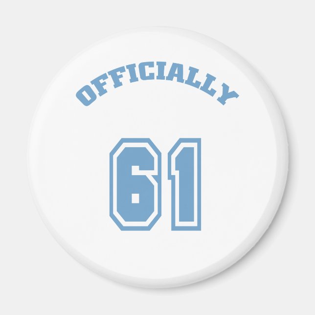 Officiellt 61 magnet (Framsidan)