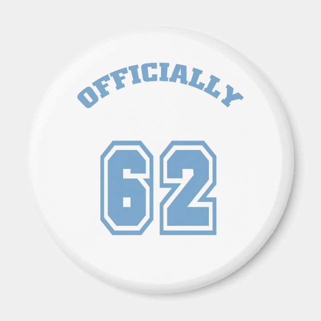 Officiellt 62 magnet (Framsidan)