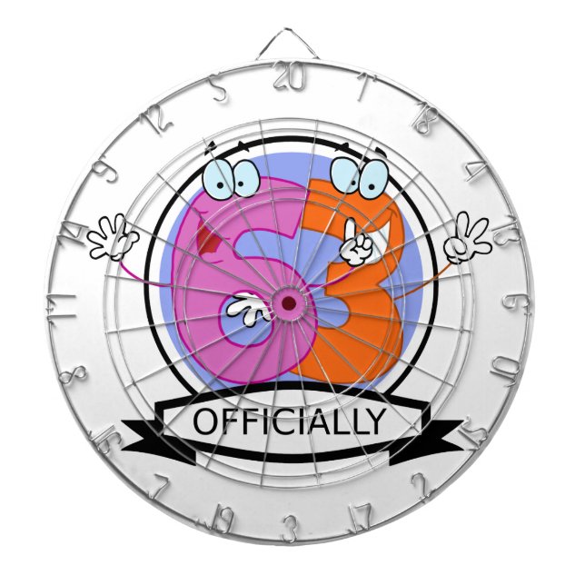 Officiellt 63-dagarsbanderoll darttavla (Framsidan)