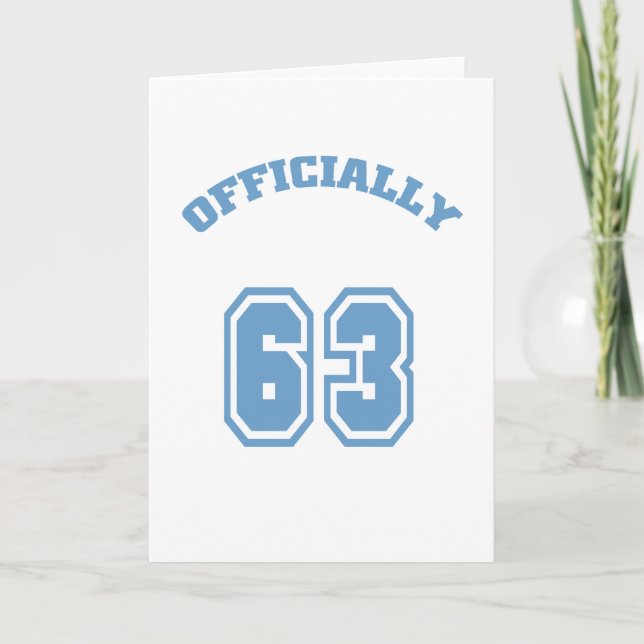 Officiellt 63 kort (Framsida)