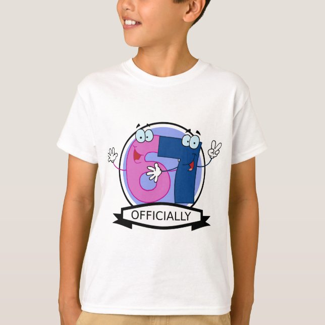Officiellt 67 födelsedag t-shirt (Framsida)