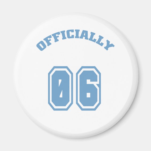 Officiellt 6 magnet (Framsidan)