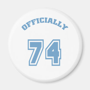 Officiellt 74 magnet