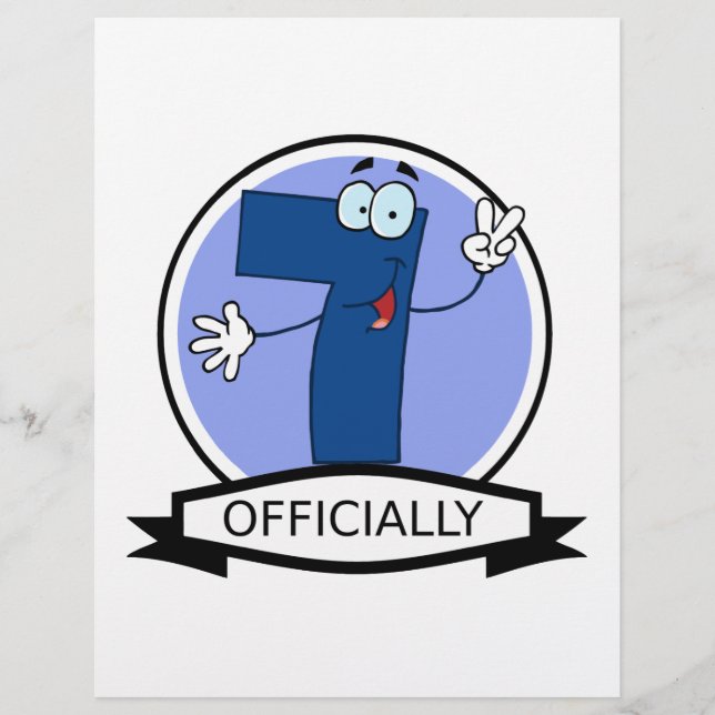 Officiellt 7-dagars banderoll (Framsida)