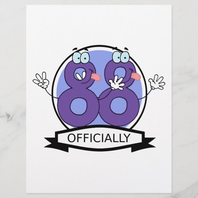 Officiellt 88-dagarsbanderoll (Framsida)