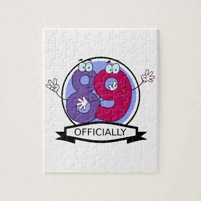 Officiellt 89-dagarsbanderoll pussel (Vertikal)