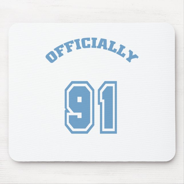 Officiellt 91 musmatta (Framsidan)