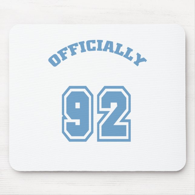 Officiellt 92 musmatta (Framsidan)