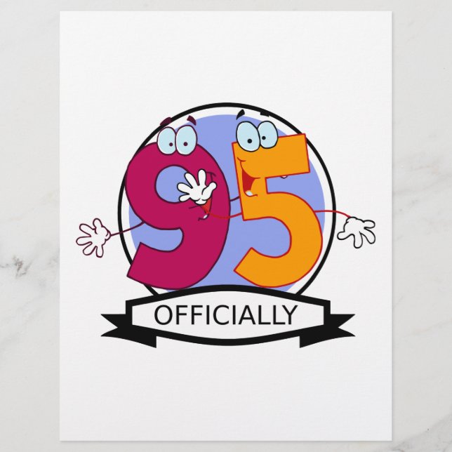 Officiellt 95-dagarsbanderoll (Framsida)