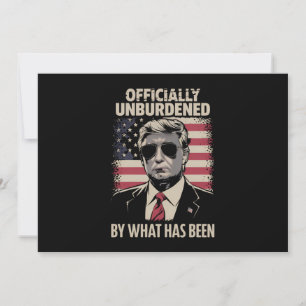 Officiellt avlastad av det som har varit Trump 47 Inbjudningar