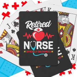 Officiellt bortförd pensionerad Nurse Pension Casinokort