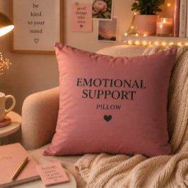 Officiellt emotionellt stöd kudde