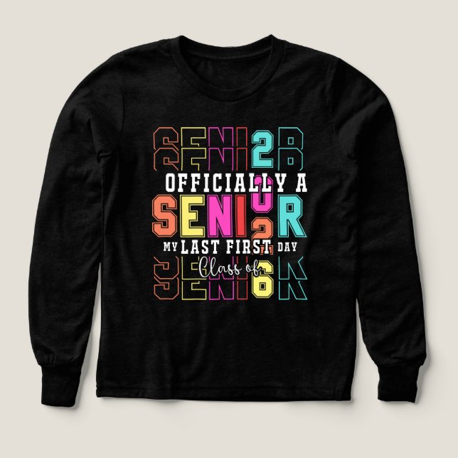 Officiellt en högre befattning 2026 Min sista förs T Shirt (Design framsida)