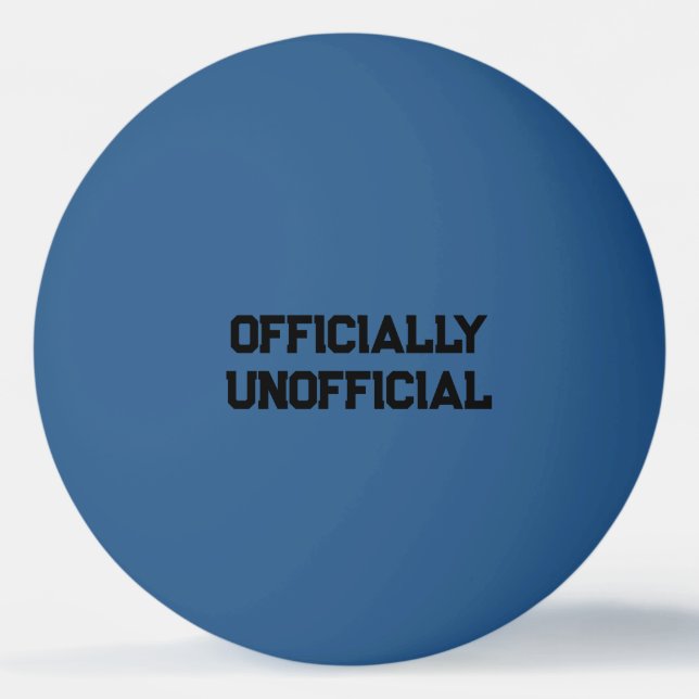 Officiellt Inofficiell Pingisboll (Framsidan)