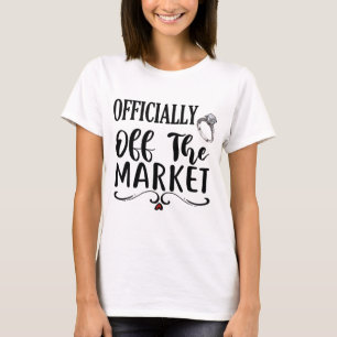 Officiellt inte på marknaden för kvinnor t shirt