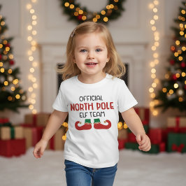 Officiellt julteam för tomtens tomte t shirt