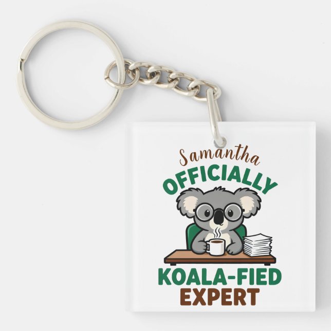 Officiellt Koala-certifierad Expert Rolig Kaffe-sk (Framsidan)