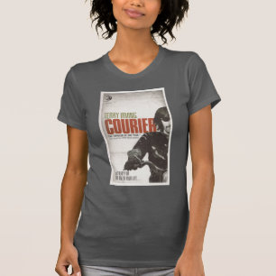 Officiellt kurirbokomslag t-shirt