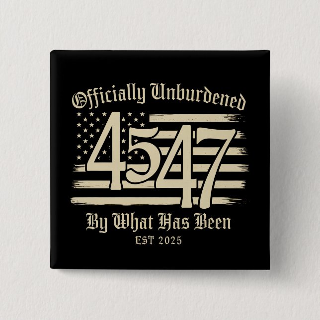 Officiellt obelastad av det som har gått 45 47 knapp (Framsida)