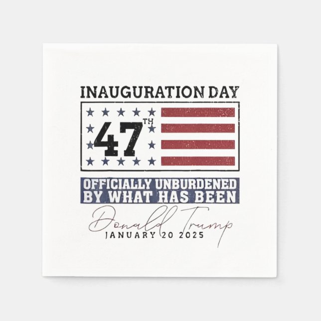 Officiellt obelastad av det som har gått 47 pappersservett (Framsidan)