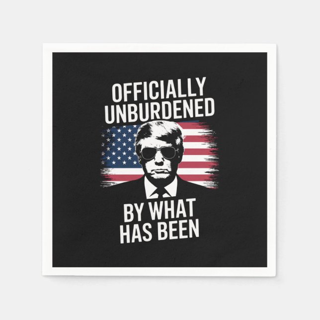 Officiellt obelastad av det som har gått pappersservett (Framsidan)