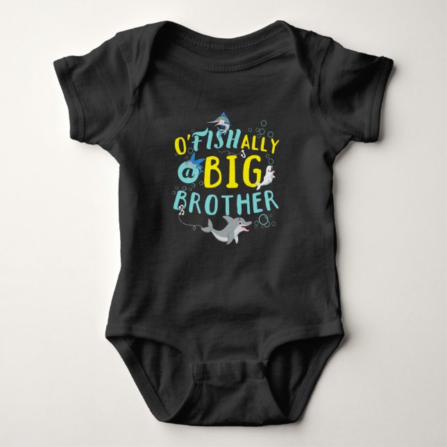 Officiellt - O'Fishally a Big Brother Pun T Shirt (Framsida)