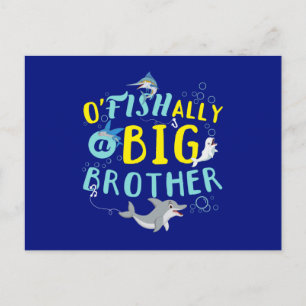 Officiellt - O'Fishally a Big Brother Pun Vykort