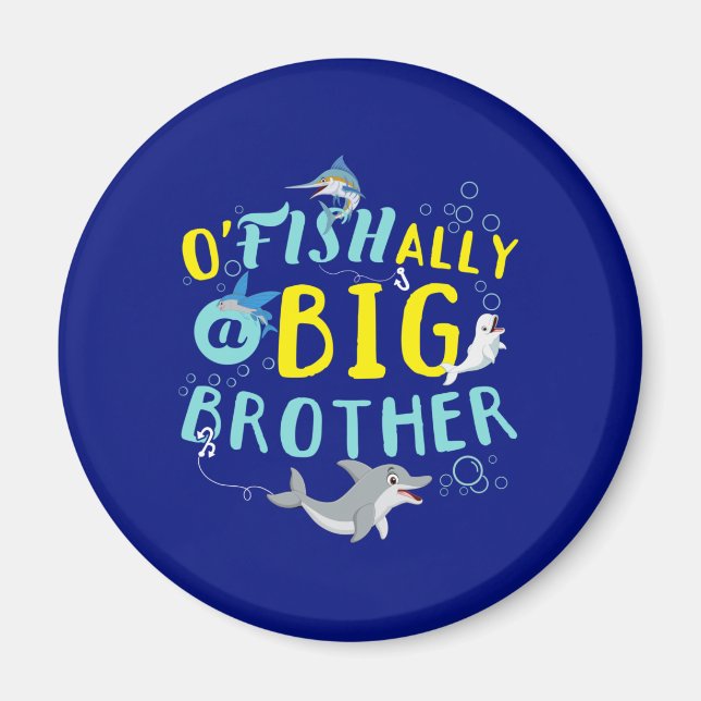 Officiellt - O'Fishally en Big Brother Pun Magnet (Framsidan)