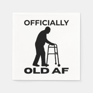 Officiellt Old AF Pappersservett