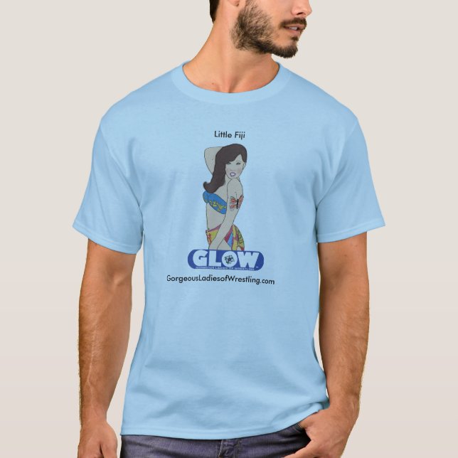 Officiellt original- GLÖD lite Fiji Tee Shirt (Framsida)